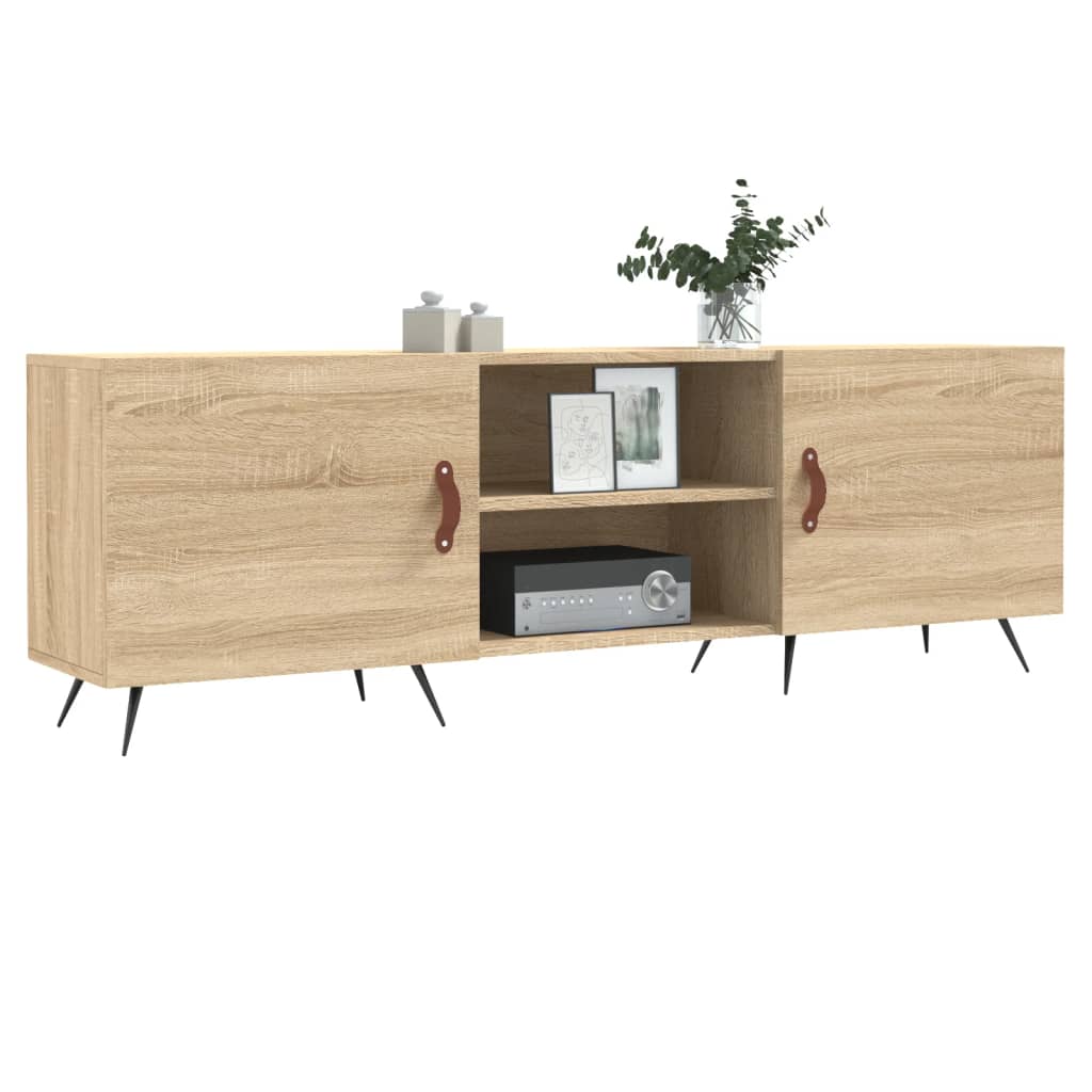 Έπιπλο Τηλεόρασης Sonoma Δρυς 150x30x50 εκ. Επεξεργασμένο Ξύλο