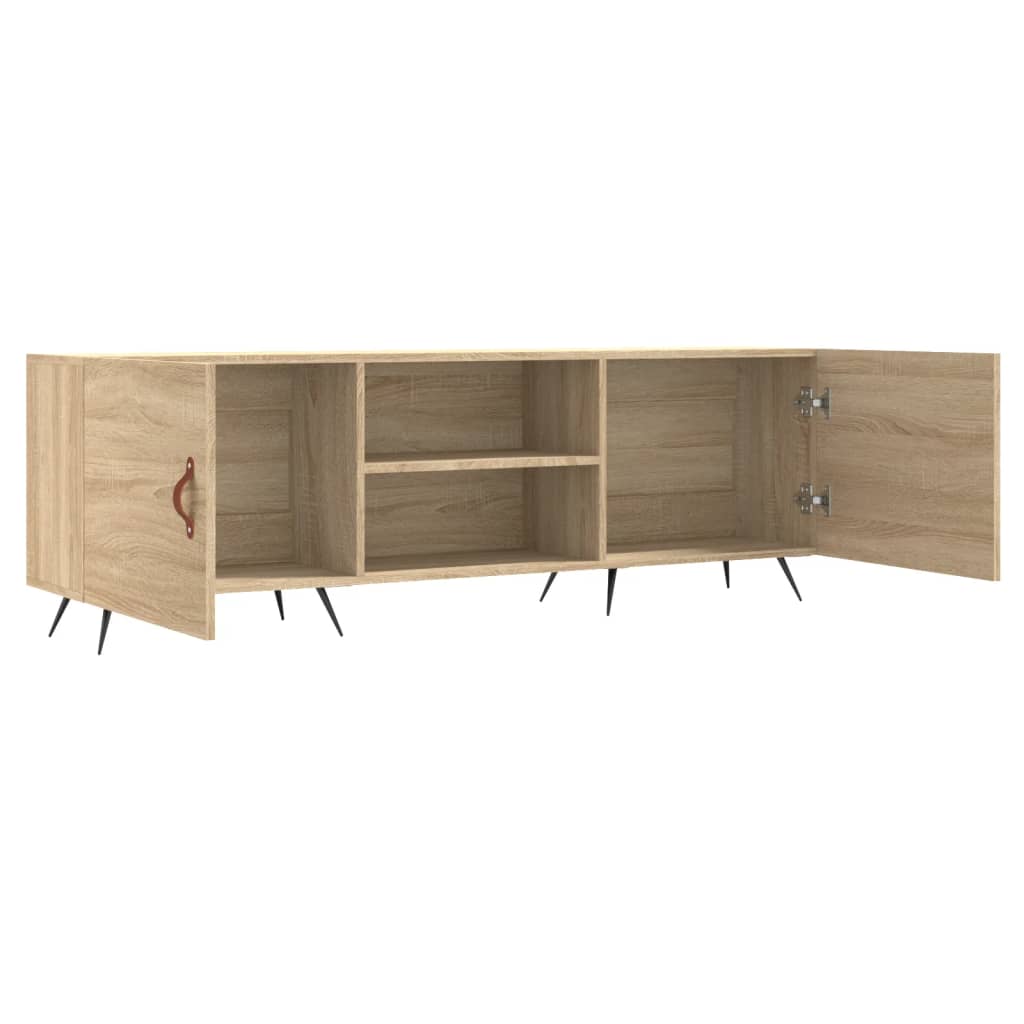 Έπιπλο Τηλεόρασης Sonoma Δρυς 150x30x50 εκ. Επεξεργασμένο Ξύλο
