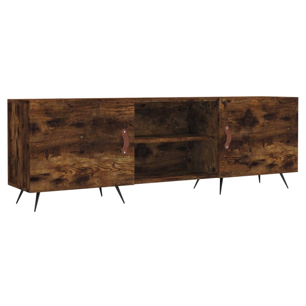 Έπιπλο Τηλεόρασης Καπνιστή Δρυς 150x30x50 εκ. Επεξ. Ξύλο - Pakobazaar