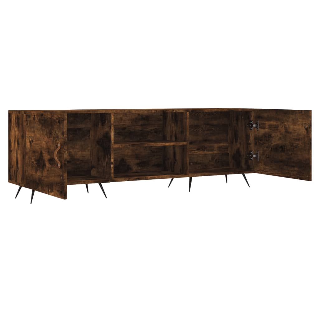Έπιπλο Τηλεόρασης Καπνιστή Δρυς 150x30x50 εκ. Επεξ. Ξύλο - Pakobazaar