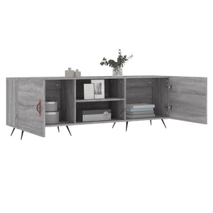 Έπιπλο Τηλεόρασης Γκρι Sonoma 150x30x50 εκ. από Επεξεργ. Ξύλο