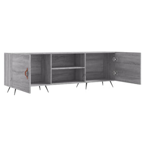 Έπιπλο Τηλεόρασης Γκρι Sonoma 150x30x50 εκ. από Επεξεργ. Ξύλο