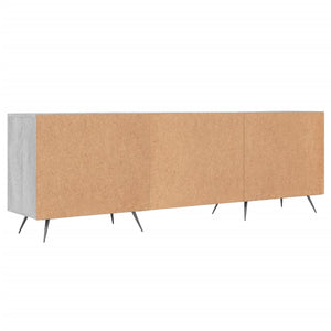 Έπιπλο Τηλεόρασης Γκρι Sonoma 150x30x50 εκ. από Επεξεργ. Ξύλο