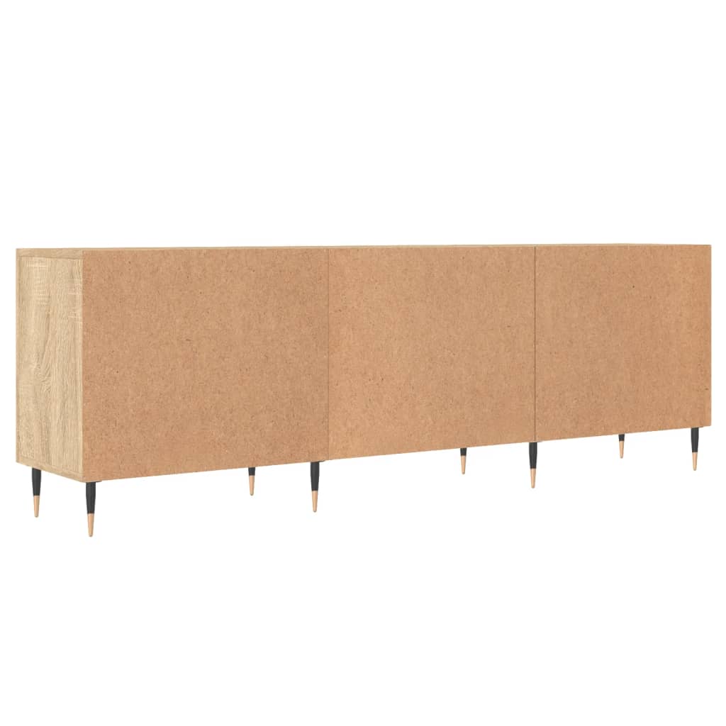 Έπιπλο Τηλεόρασης Sonoma Δρυς 150x30x50 εκ. Επεξεργασμένο Ξύλο - Pakobazaar