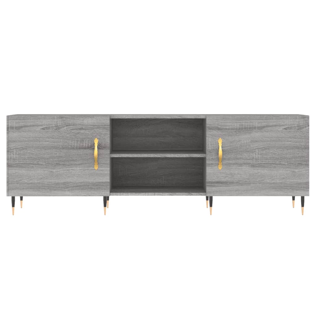 Έπιπλο Τηλεόρασης Γκρι Sonoma 150x30x50 εκ. από Επεξεργ. Ξύλο - Pakobazaar