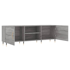 Έπιπλο Τηλεόρασης Γκρι Sonoma 150x30x50 εκ. από Επεξεργ. Ξύλο - Pakobazaar