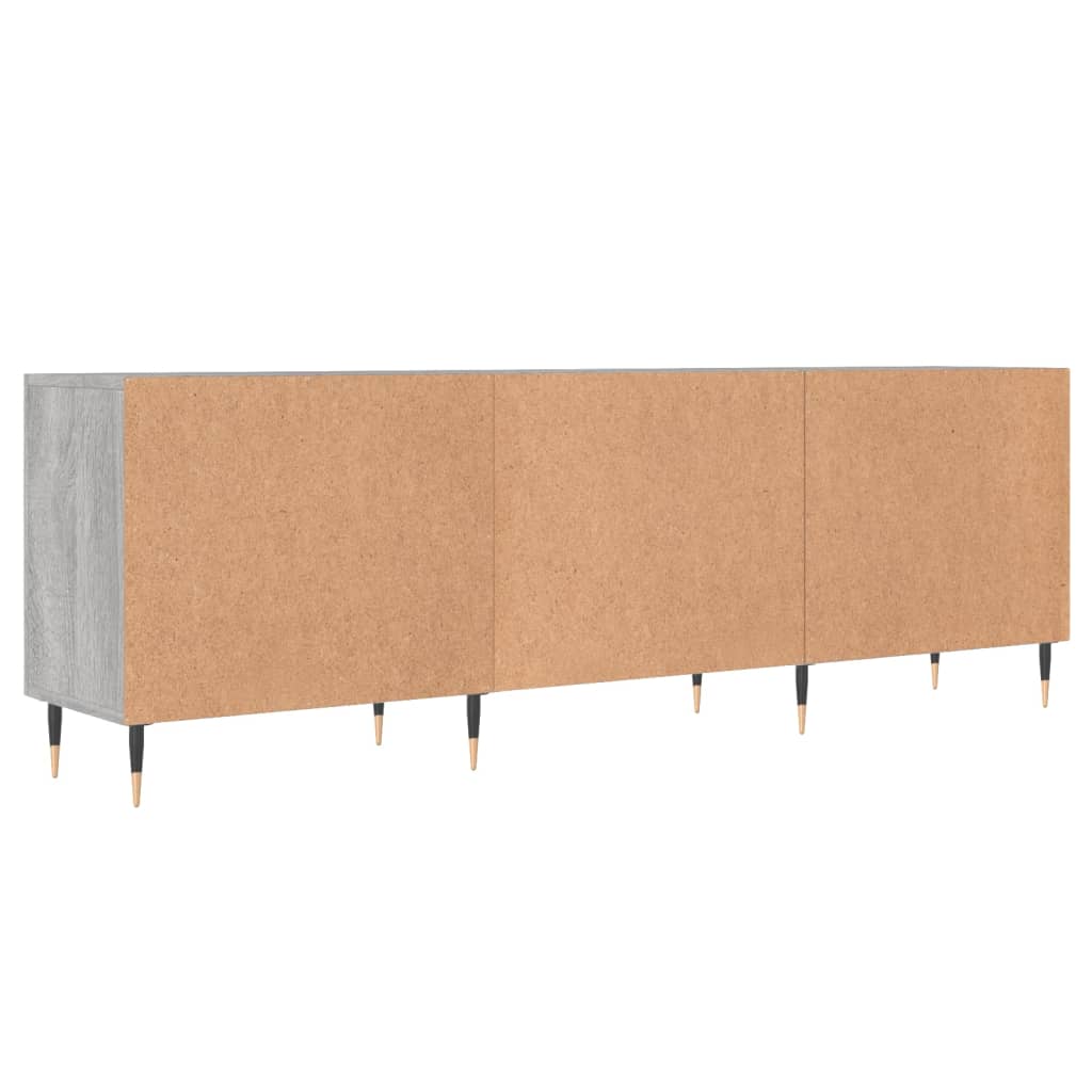 Έπιπλο Τηλεόρασης Γκρι Sonoma 150x30x50 εκ. από Επεξεργ. Ξύλο - Pakobazaar