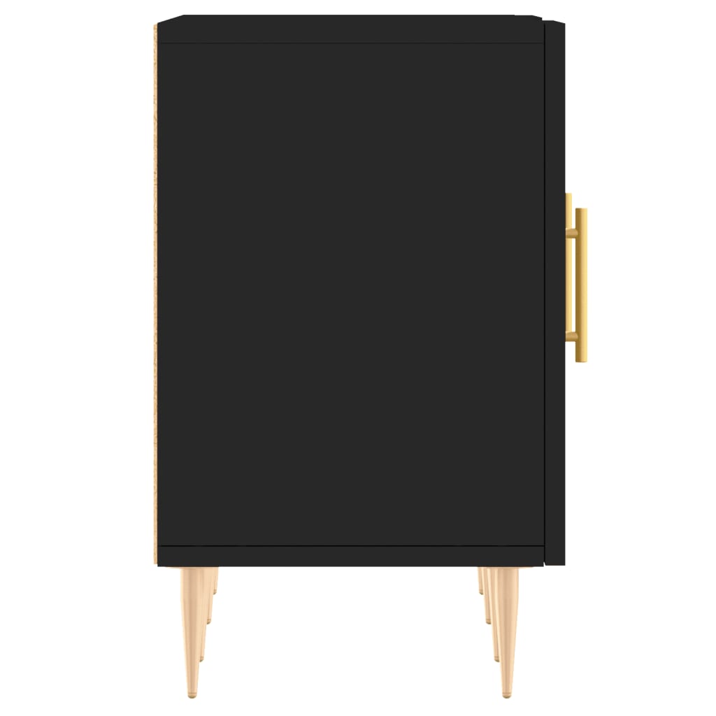 Έπιπλο Τηλεόρασης Μαύρο 150x30x50 εκ. Επεξεργασμένο Ξύλο