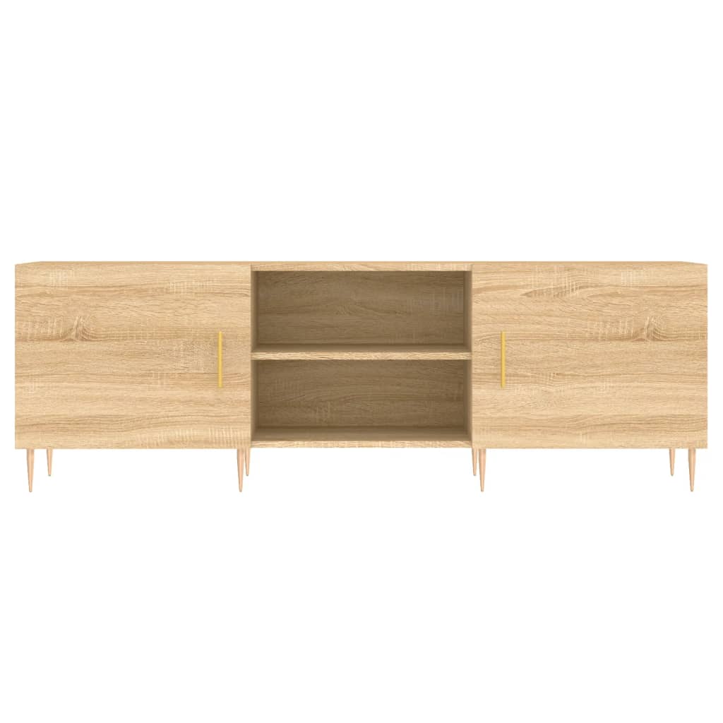 Έπιπλο Τηλεόρασης Sonoma Δρυς 150x30x50 εκ. Επεξεργασμένο Ξύλο - Pakobazaar