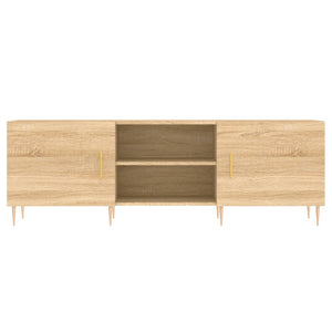 Έπιπλο Τηλεόρασης Sonoma Δρυς 150x30x50 εκ. Επεξεργασμένο Ξύλο - Pakobazaar