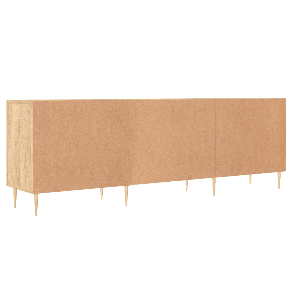 Έπιπλο Τηλεόρασης Sonoma Δρυς 150x30x50 εκ. Επεξεργασμένο Ξύλο - Pakobazaar
