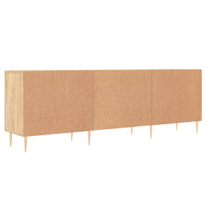 Έπιπλο Τηλεόρασης Sonoma Δρυς 150x30x50 εκ. Επεξεργασμένο Ξύλο - Pakobazaar