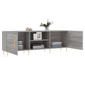 Έπιπλο Τηλεόρασης Γκρι Sonoma 150x30x50 εκ. από Επεξεργ. Ξύλο