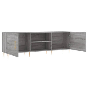 Έπιπλο Τηλεόρασης Γκρι Sonoma 150x30x50 εκ. από Επεξεργ. Ξύλο