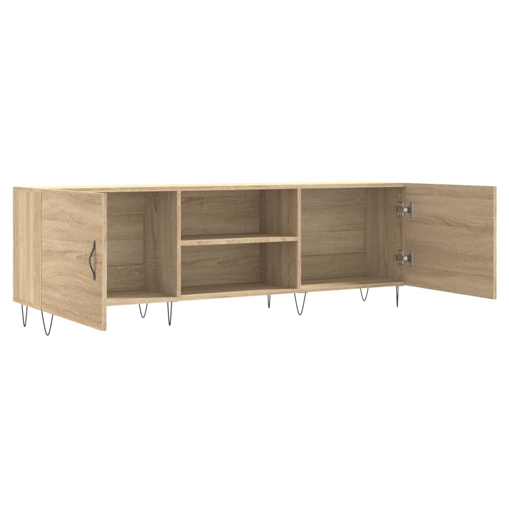 Έπιπλο Τηλεόρασης Sonoma Δρυς 150x30x50 εκ. Επεξεργασμένο Ξύλο