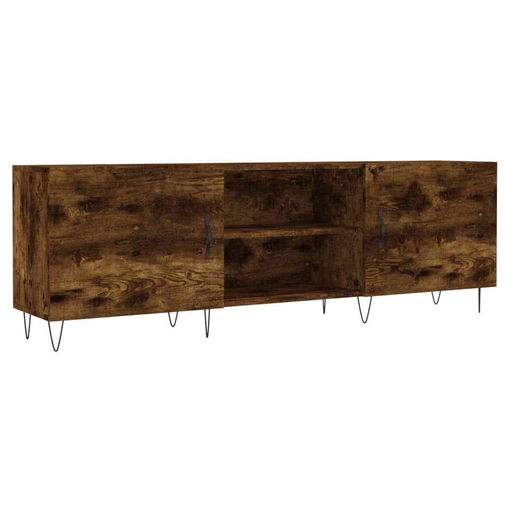 Έπιπλο Τηλεόρασης Καπνιστή Δρυς 150x30x50 εκ. Επεξ. Ξύλο