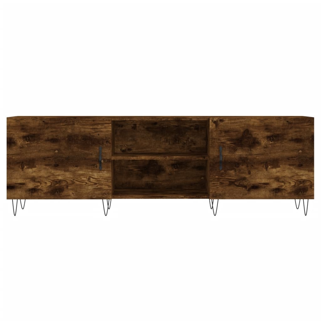 Έπιπλο Τηλεόρασης Καπνιστή Δρυς 150x30x50 εκ. Επεξ. Ξύλο