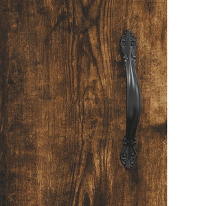 Έπιπλο Τηλεόρασης Καπνιστή Δρυς 150x30x50 εκ. Επεξ. Ξύλο