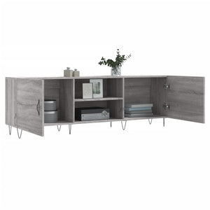 Έπιπλο Τηλεόρασης Γκρι Sonoma 150x30x50 εκ. από Επεξεργ. Ξύλο