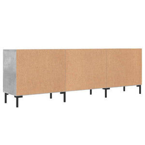 Έπιπλο Τηλεόρασης Γκρι Σκυροδέματος 150x30x50 εκ. Επεξ. Ξύλο - Pakobazaar