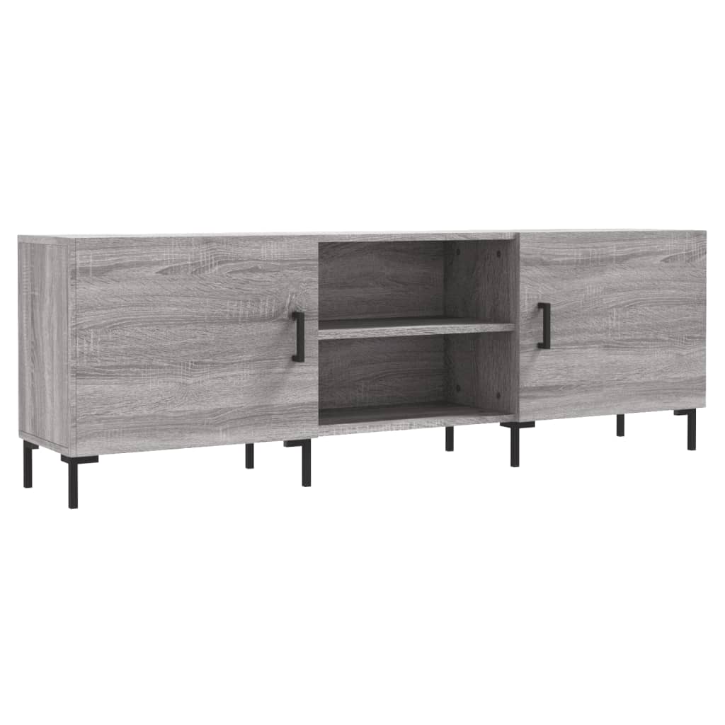 Έπιπλο Τηλεόρασης Γκρι Sonoma 150x30x50 εκ. από Επεξεργ. Ξύλο
