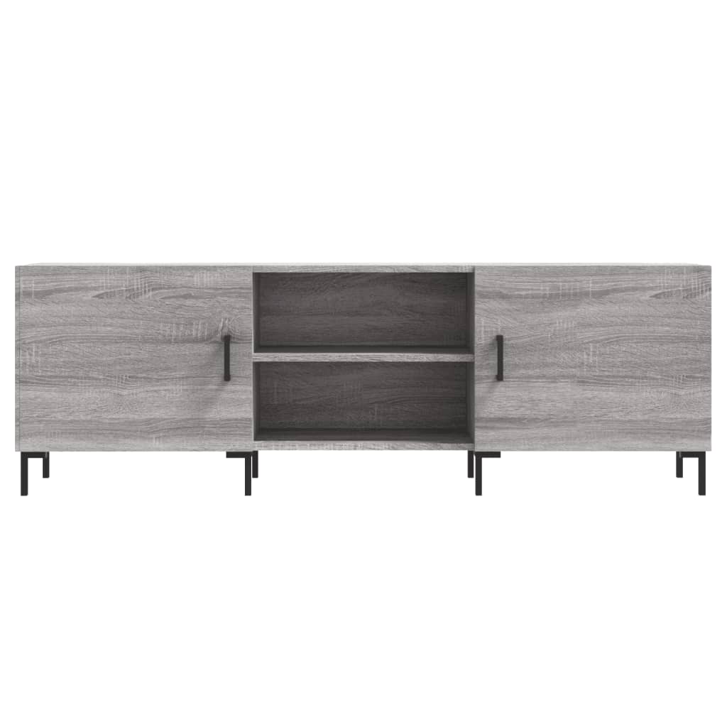 Έπιπλο Τηλεόρασης Γκρι Sonoma 150x30x50 εκ. από Επεξεργ. Ξύλο