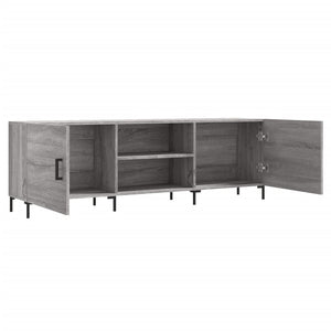 Έπιπλο Τηλεόρασης Γκρι Sonoma 150x30x50 εκ. από Επεξεργ. Ξύλο
