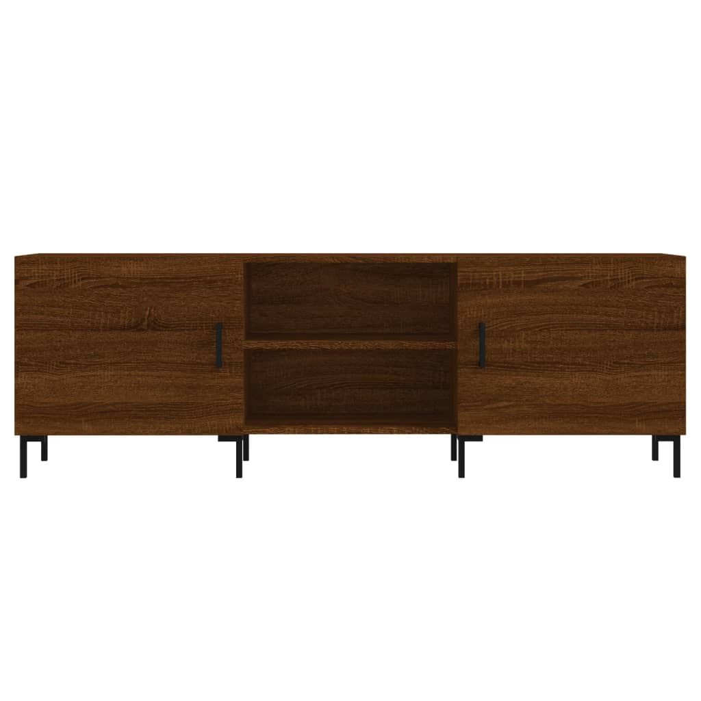Έπιπλο Τηλεόρασης Καφέ Δρυς 150x30x50 εκ. Επεξ. Ξύλο