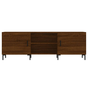 Έπιπλο Τηλεόρασης Καφέ Δρυς 150x30x50 εκ. Επεξ. Ξύλο