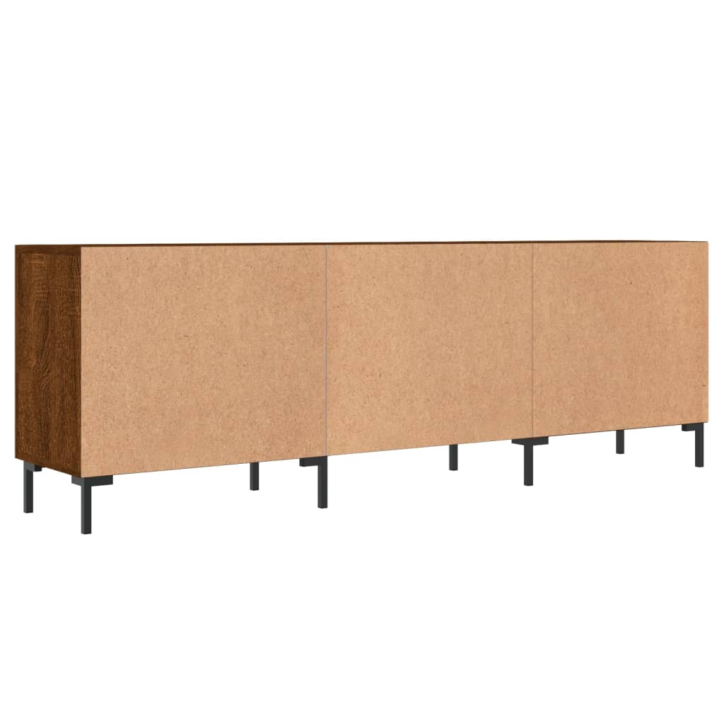 Έπιπλο Τηλεόρασης Καφέ Δρυς 150x30x50 εκ. Επεξ. Ξύλο