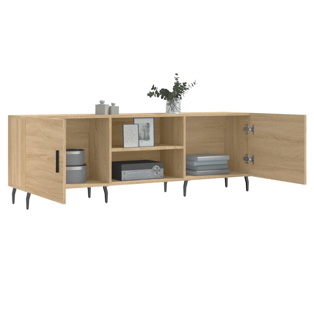 Έπιπλο Τηλεόρασης Sonoma Δρυς 150x30x50 εκ. Επεξεργασμένο Ξύλο