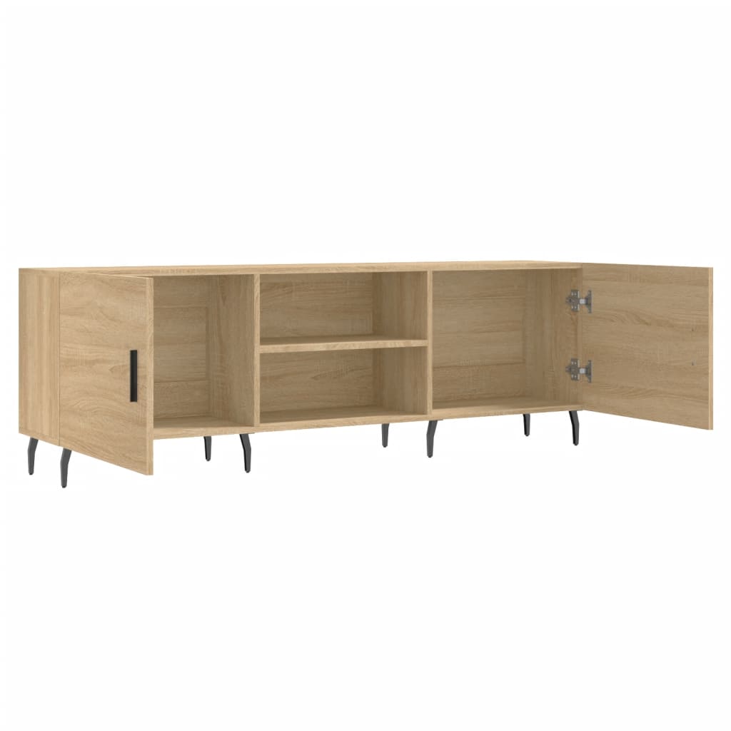 Έπιπλο Τηλεόρασης Sonoma Δρυς 150x30x50 εκ. Επεξεργασμένο Ξύλο