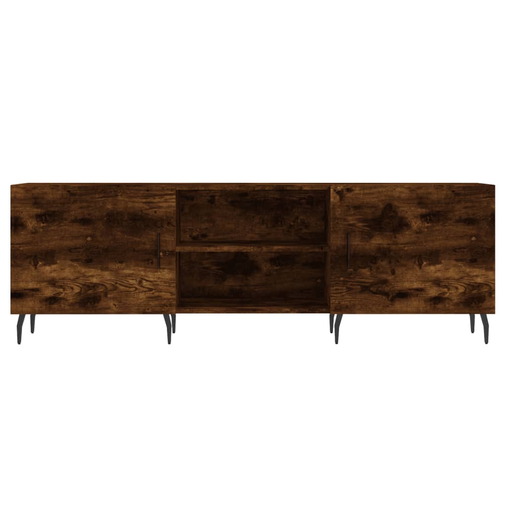 Έπιπλο Τηλεόρασης Καπνιστή Δρυς 150x30x50 εκ. Επεξ. Ξύλο