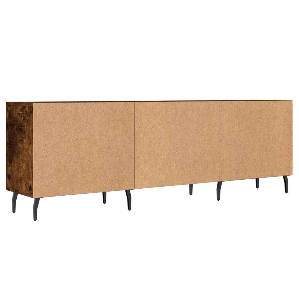 Έπιπλο Τηλεόρασης Καπνιστή Δρυς 150x30x50 εκ. Επεξ. Ξύλο