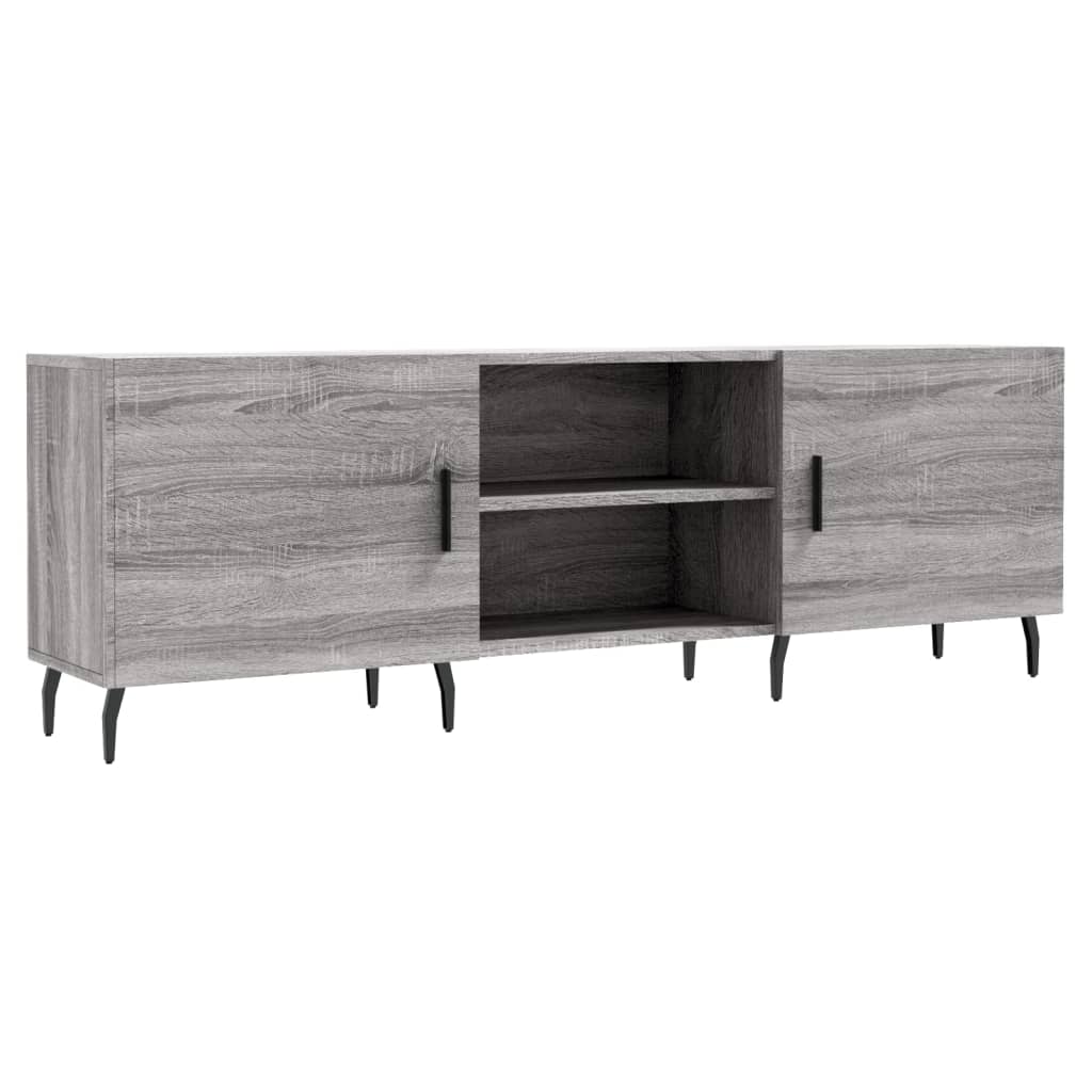 Έπιπλο Τηλεόρασης Γκρι Sonoma 150x30x50 εκ. από Επεξεργ. Ξύλο