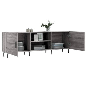 Έπιπλο Τηλεόρασης Γκρι Sonoma 150x30x50 εκ. από Επεξεργ. Ξύλο