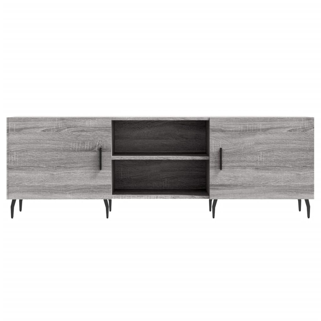 Έπιπλο Τηλεόρασης Γκρι Sonoma 150x30x50 εκ. από Επεξεργ. Ξύλο