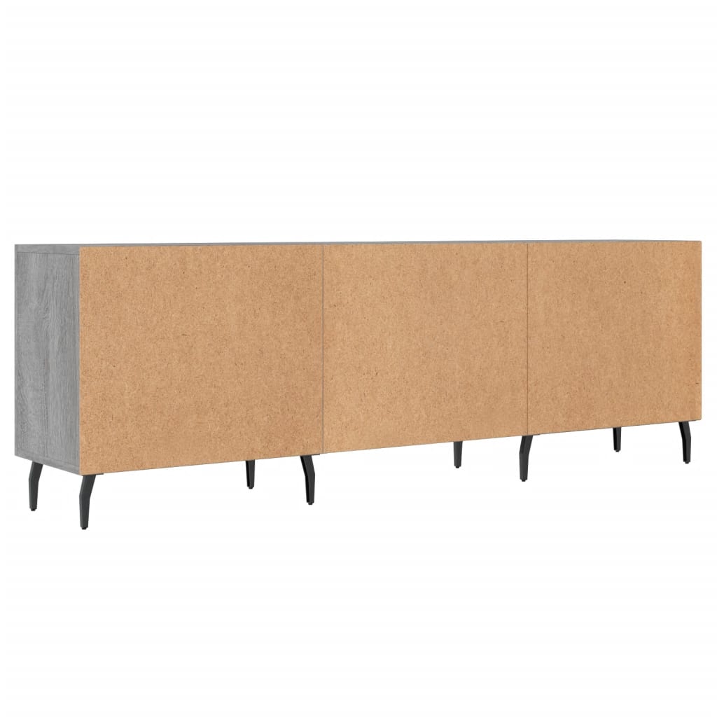 Έπιπλο Τηλεόρασης Γκρι Sonoma 150x30x50 εκ. από Επεξεργ. Ξύλο