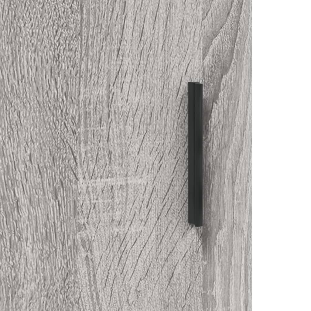 Έπιπλο Τηλεόρασης Γκρι Sonoma 150x30x50 εκ. από Επεξεργ. Ξύλο