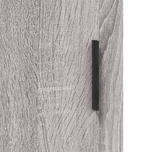 Έπιπλο Τηλεόρασης Γκρι Sonoma 150x30x50 εκ. από Επεξεργ. Ξύλο