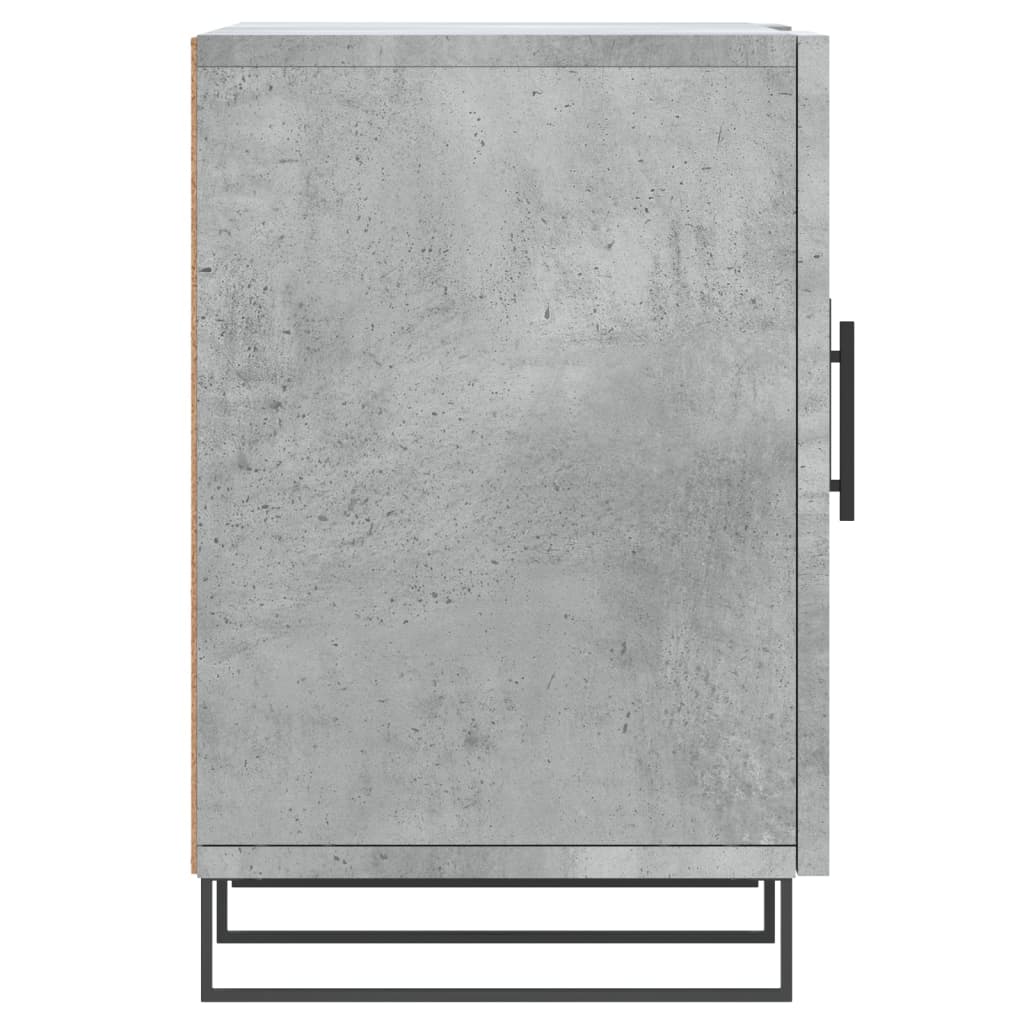 Έπιπλο Τηλεόρασης Γκρι Σκυροδέματος 150x30x50 εκ. Επεξ. Ξύλο - Pakobazaar
