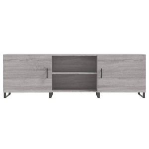 Έπιπλο Τηλεόρασης Γκρι Sonoma 150x30x50 εκ. από Επεξεργ. Ξύλο