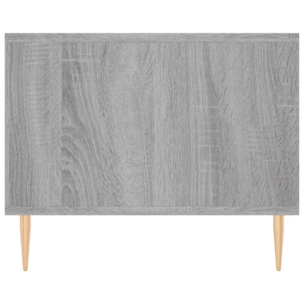 Τραπεζάκι Σαλονιού Γκρι Sonoma 102x50x40 εκ. Επεξεργασμένο Ξύλο - Pakobazaar