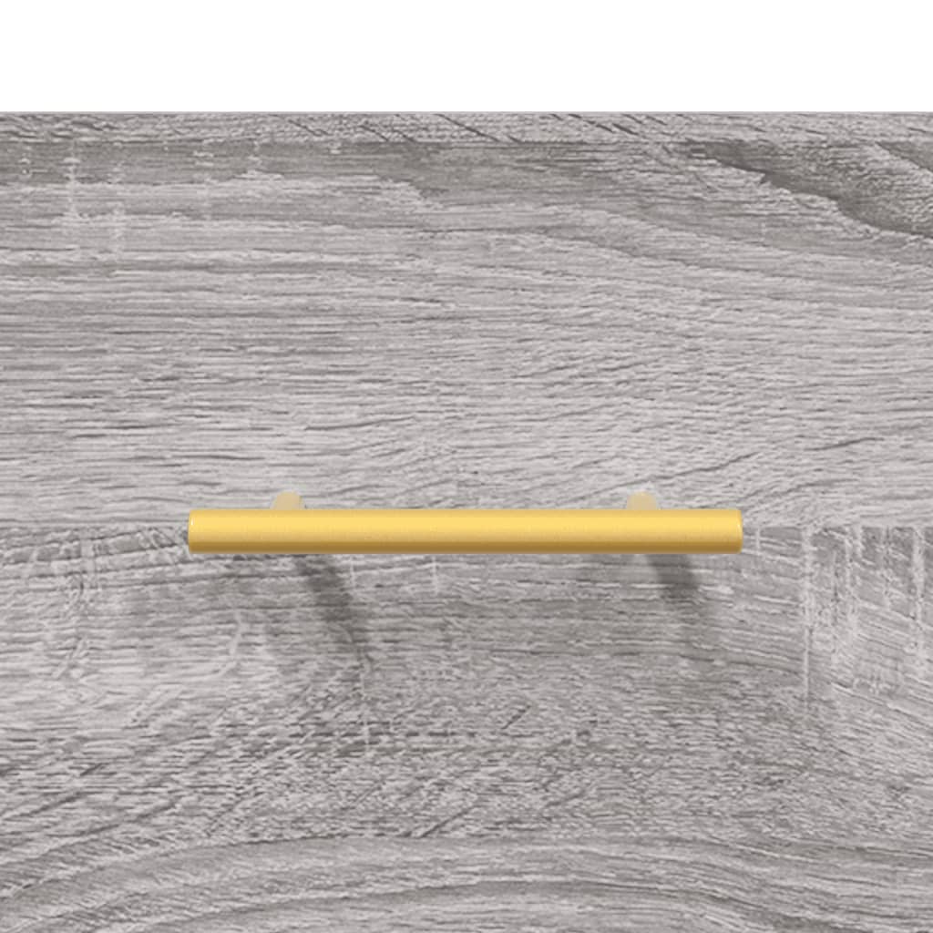 Τραπεζάκι Σαλονιού Γκρι Sonoma 102x50x40 εκ. Επεξεργασμένο Ξύλο - Pakobazaar
