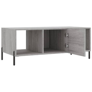 Τραπεζάκι Σαλονιού Γκρι Sonoma 102x50x40 εκ. Επεξεργασμένο Ξύλο