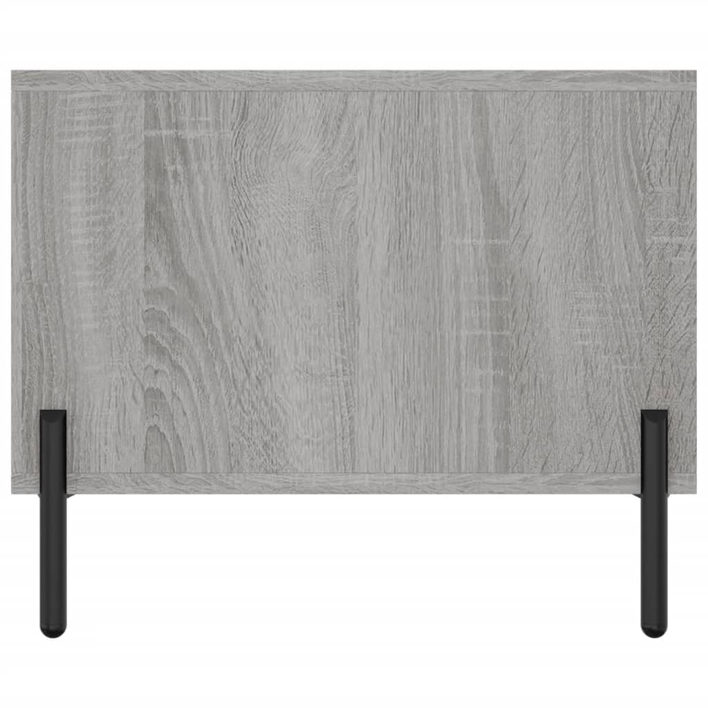 Τραπεζάκι Σαλονιού Γκρι Sonoma 102x50x40 εκ. Επεξεργασμένο Ξύλο