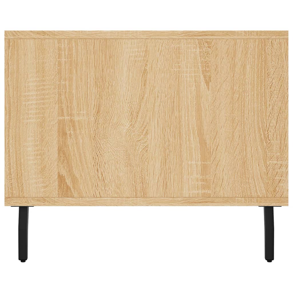 Τραπεζάκι Σαλονιού Sonoma Δρυς 102x50x40 εκ. από Επεξεργ. Ξύλο