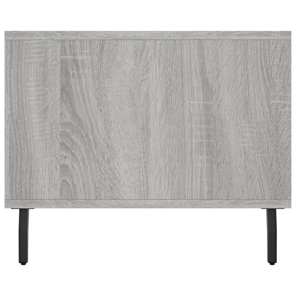 Τραπεζάκι Σαλονιού Γκρι Sonoma 102x50x40 εκ. Επεξεργασμένο Ξύλο