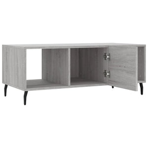 Τραπεζάκι Σαλονιού Γκρι Sonoma 102x50x40 εκ. Επεξεργασμένο Ξύλο