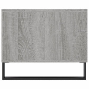 Τραπεζάκι Σαλονιού Γκρι Sonoma 102x50x40 εκ. Επεξεργασμένο Ξύλο